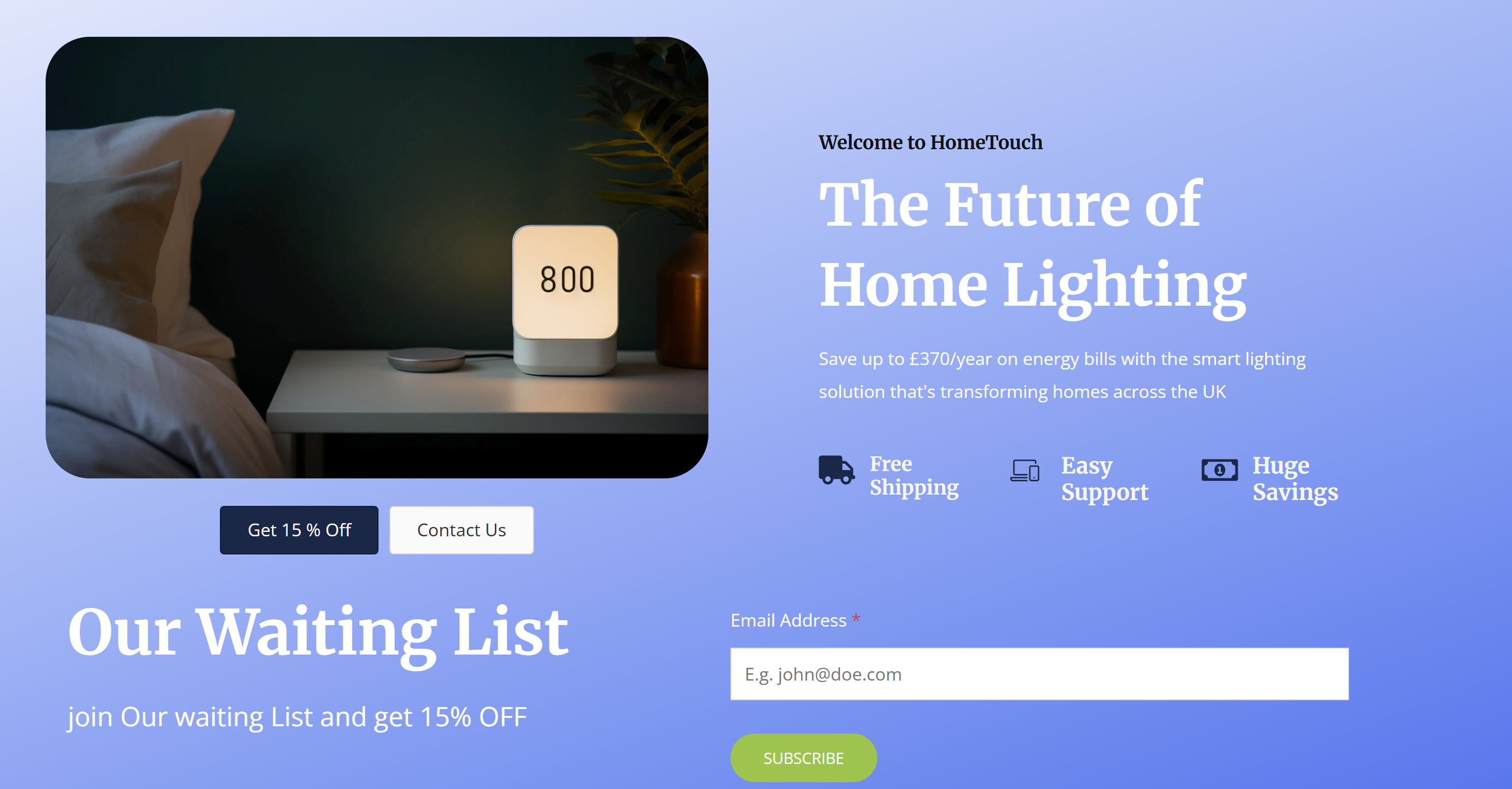 HomeTouch Website