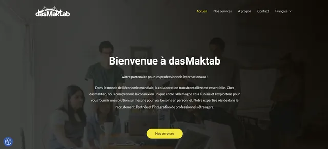 Plateforme de recrutement dasMaktab